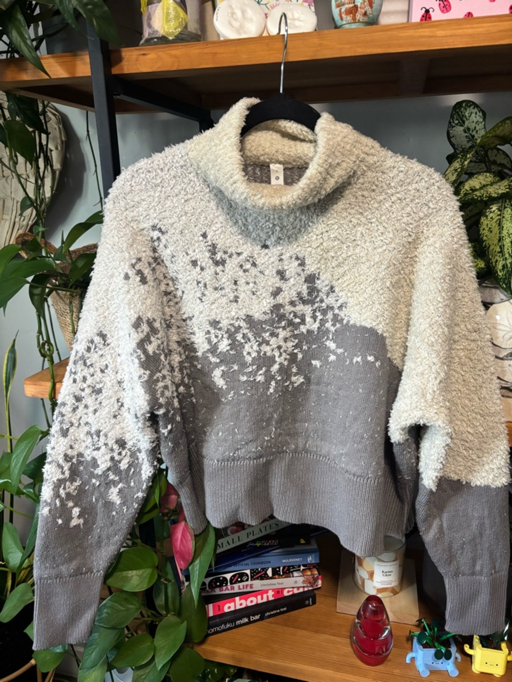 Lululemon Ombre Knit Textured Turtleneck | Size 2 - Picture 2 of 7